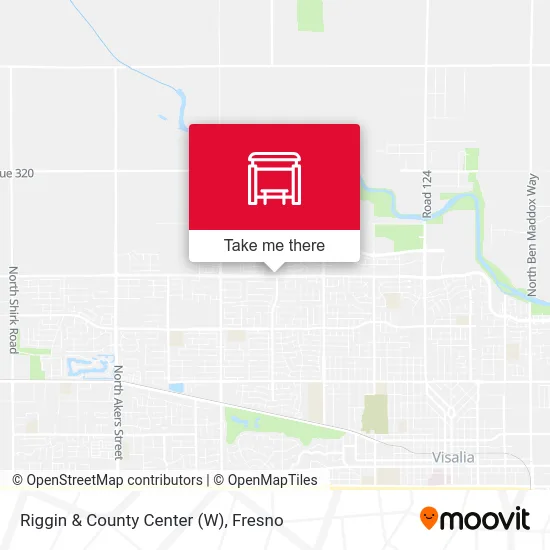 Riggin & County Center (W) map