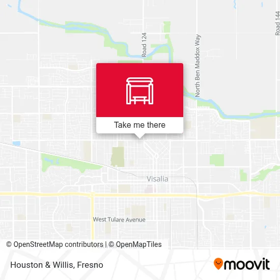 Houston & Willis map