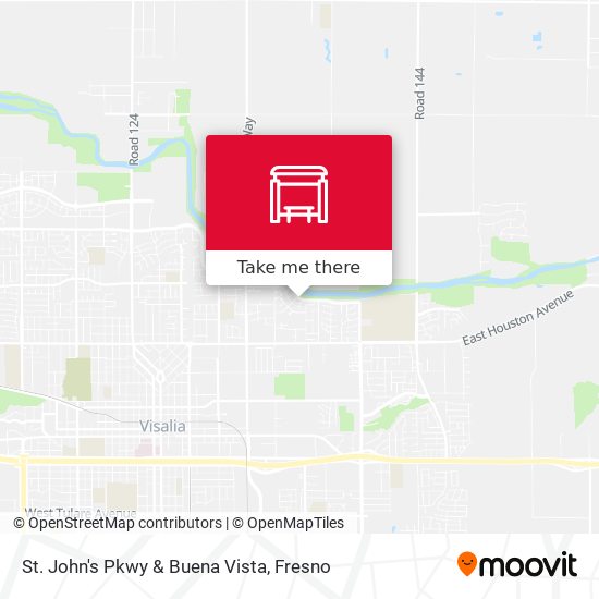St. John's Pkwy & Buena Vista map