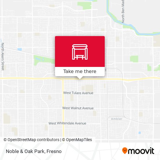 Noble & Oak Park map