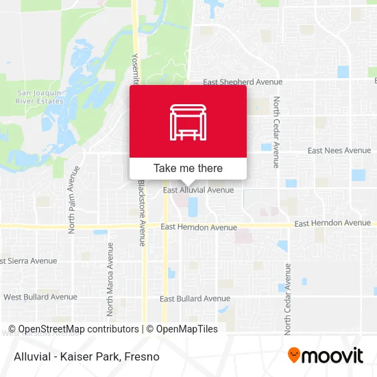 Mapa de Alluvial - Kaiser Park