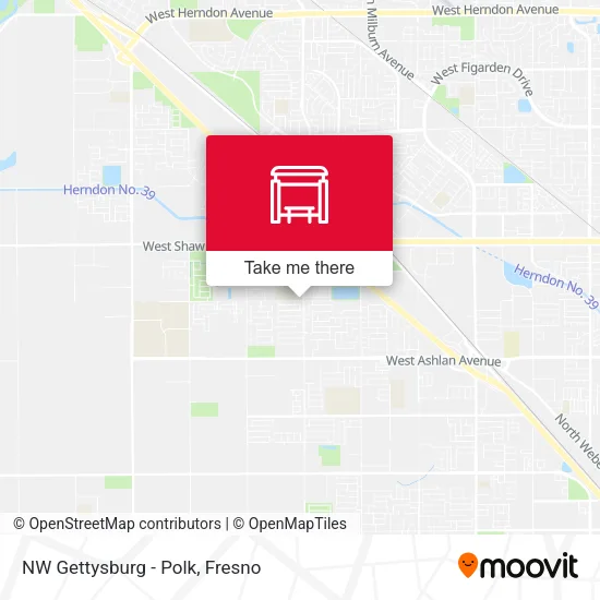 NW Gettysburg - Polk map