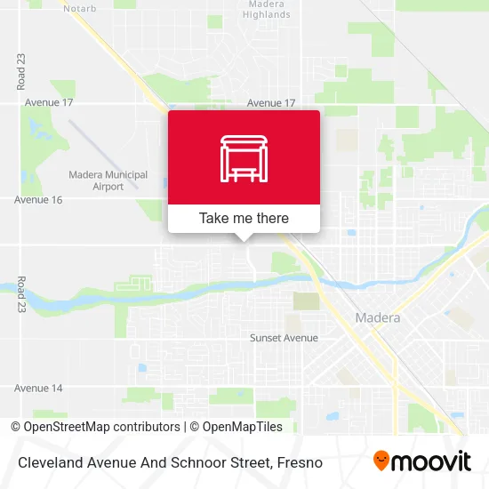 Mapa de Cleveland Avenue And Schnoor Street