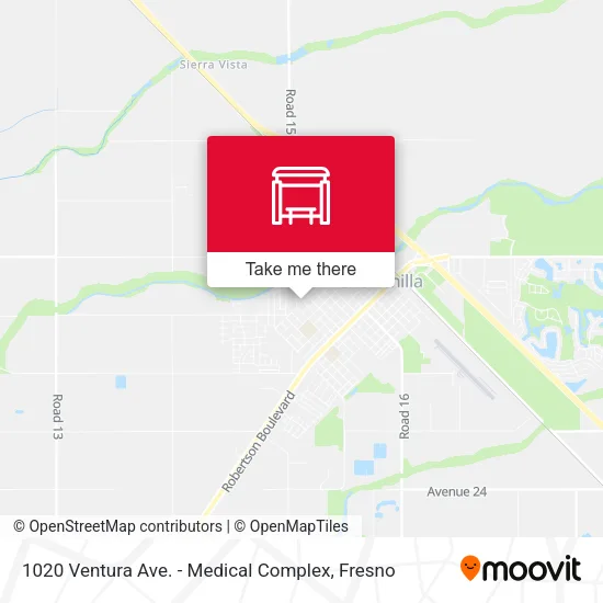 Mapa de 1020 Ventura Ave. - Medical Complex