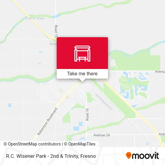 R.C. Wisener Park - 2nd & Trinity map
