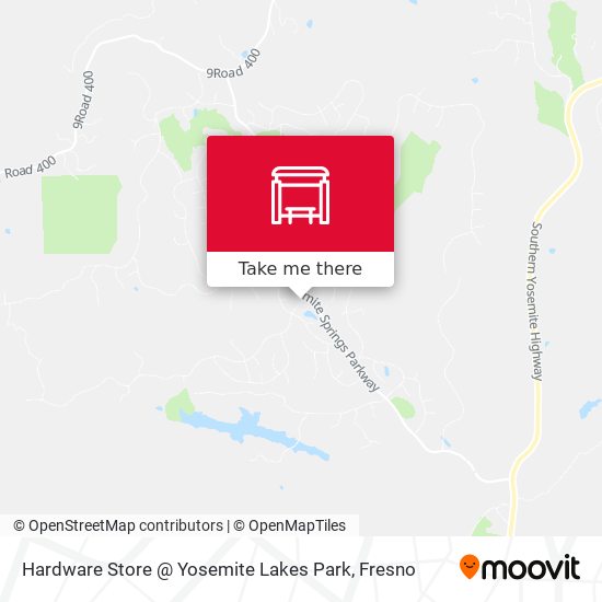 Hardware Store @ Yosemite Lakes Park map