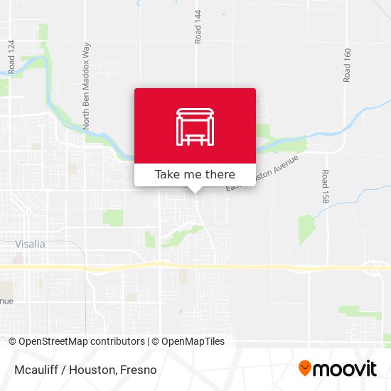 Mapa de Mcauliff / Houston