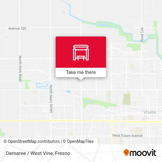 Mapa de Demaree / West Vine