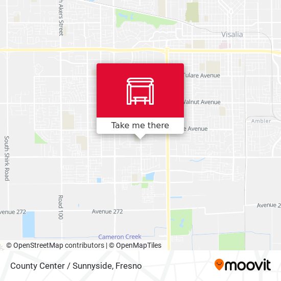 County Center / Sunnyside map
