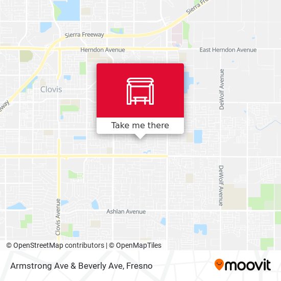 Mapa de Armstrong Ave & Beverly Ave