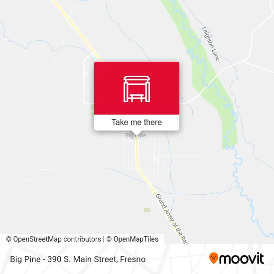 Mapa de Big Pine - 390 S. Main Street