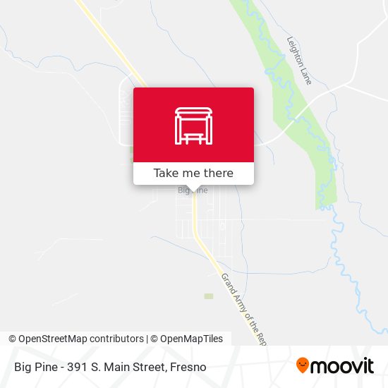 Big Pine - 391 S. Main Street map