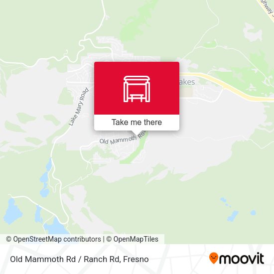 Old Mammoth Rd / Ranch Rd map