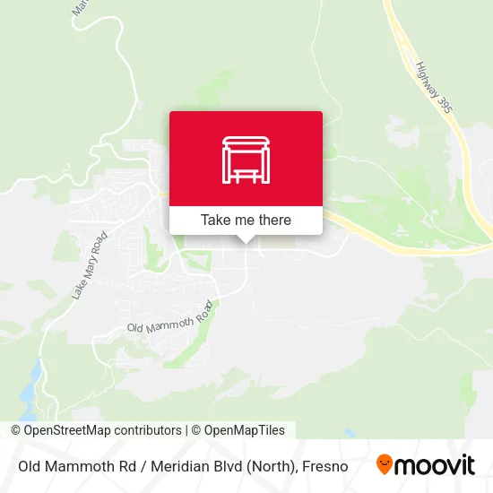 Mapa de Old Mammoth Rd / Meridian Blvd (North)