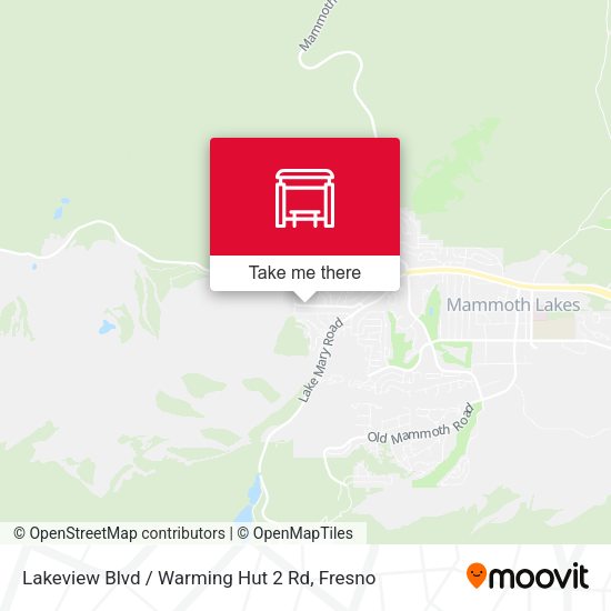 Lakeview Blvd / Warming Hut 2 Rd map