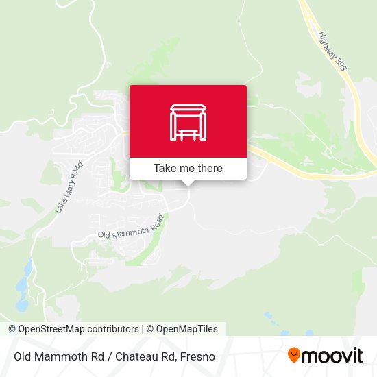 Mapa de Old Mammoth Rd / Chateau Rd