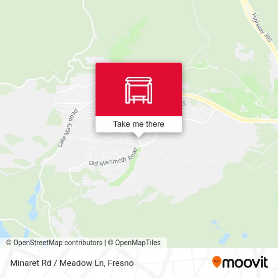 Mapa de Minaret Rd / Meadow Ln