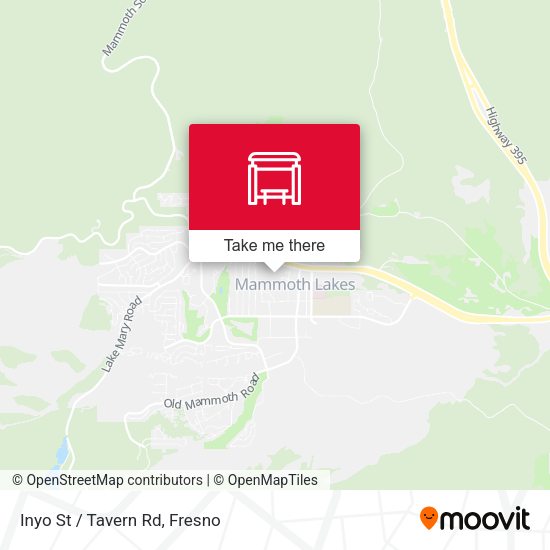Inyo St / Tavern Rd map