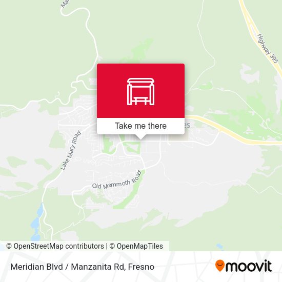 Mapa de Meridian Blvd / Manzanita Rd