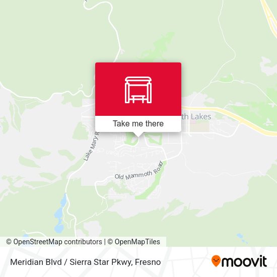 Meridian Blvd / Sierra Star Pkwy map