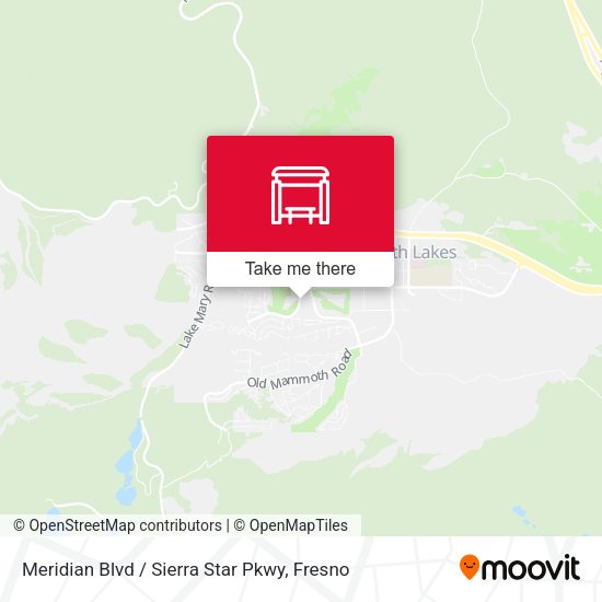 Mapa de Meridian Blvd / Sierra Star Pkwy