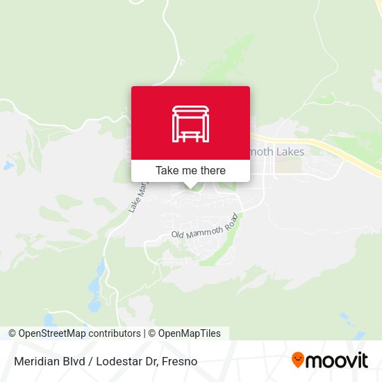 Meridian Blvd / Lodestar Dr map