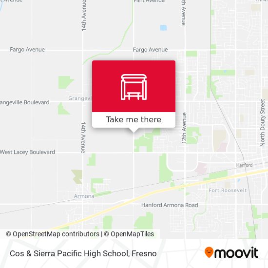 Mapa de Cos & Sierra Pacific High School