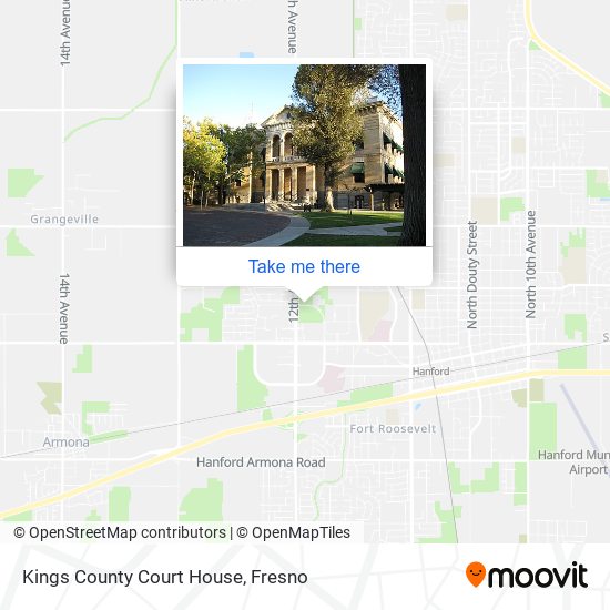 Kings County Court House map
