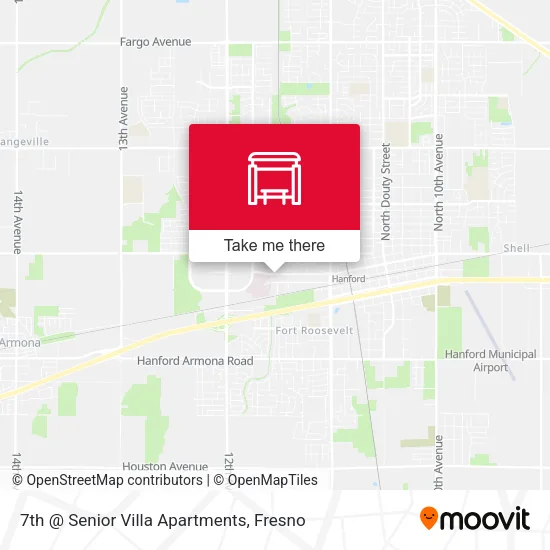 Mapa de 7th @ Senior Villa Apartments