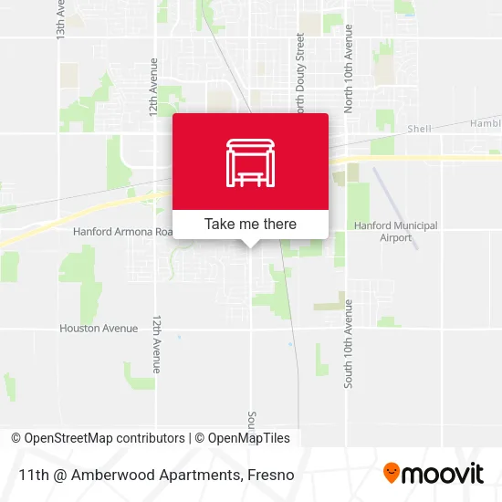 Mapa de 11th @ Amberwood Apartments