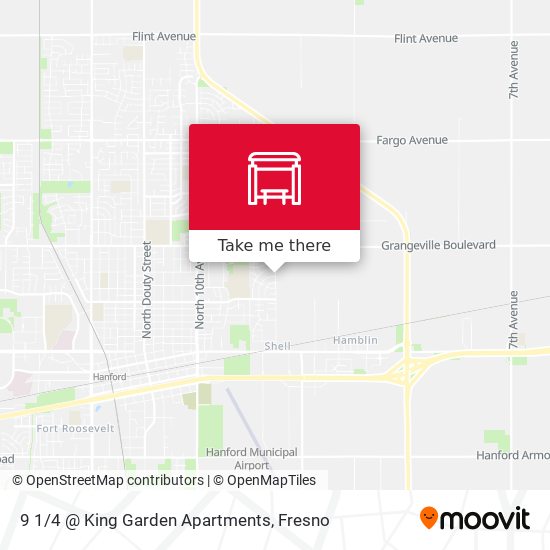 Mapa de 9 1/4 @ King Garden Apartments
