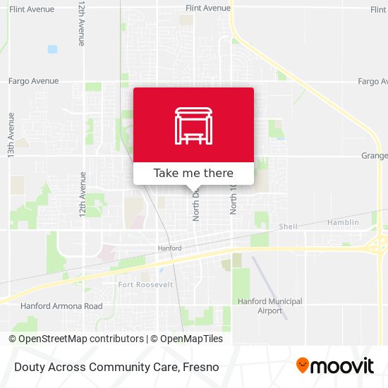 Douty Across Community Care map