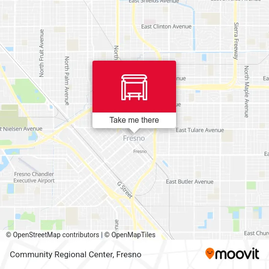 Community Regional Center map