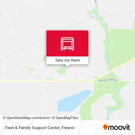 Fleet & Family Support Center map