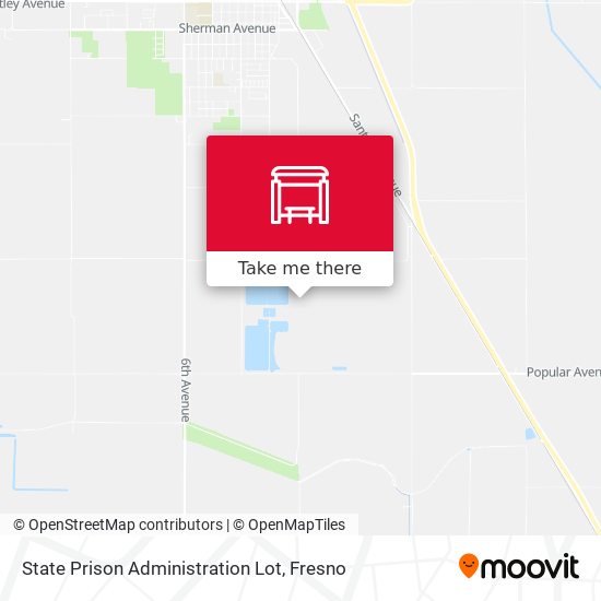 State Prison Administration Lot map
