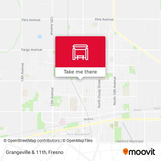 Mapa de Grangeville & 11th