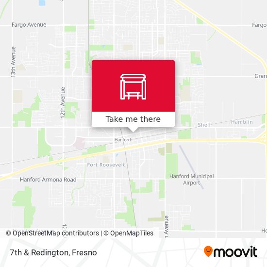 Mapa de 7th & Redington
