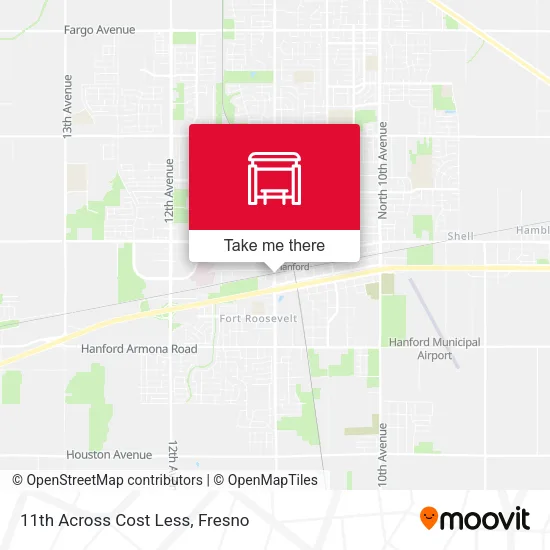Mapa de 11th Across Cost Less