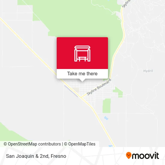 Mapa de San Joaquin & 2nd