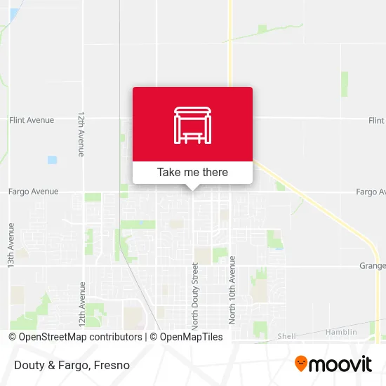 Douty & Fargo map