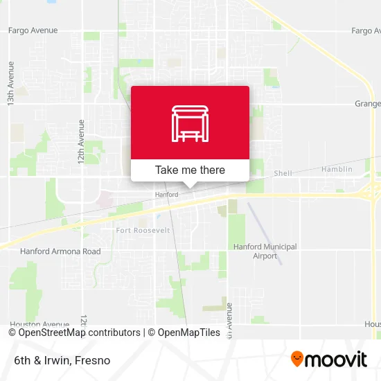 Mapa de 6th & Irwin
