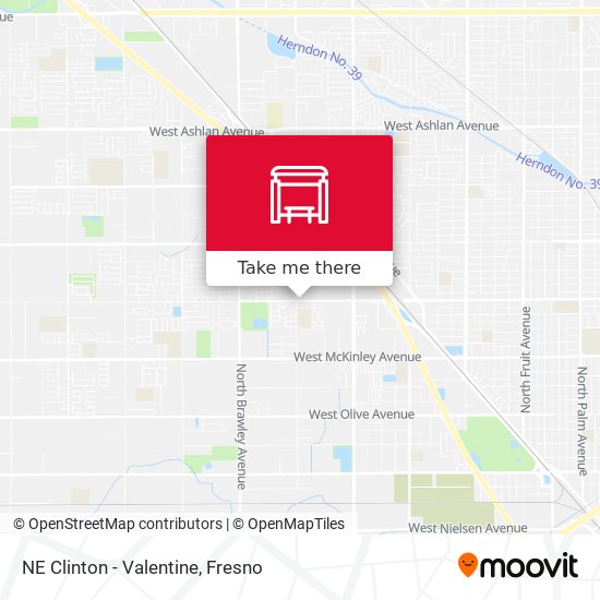 NE Clinton - Valentine map