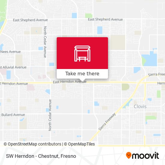 SW Herndon - Chestnut map