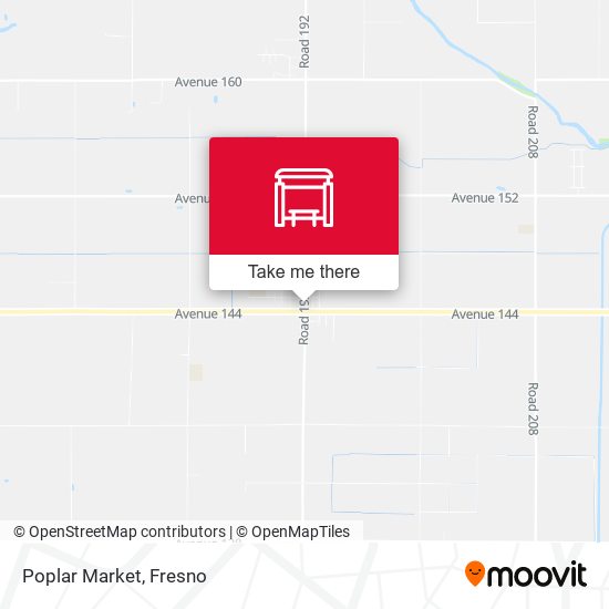 Poplar Market map