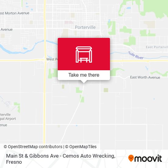 Mapa de Main St & Gibbons Ave - Cemos Auto Wrecking