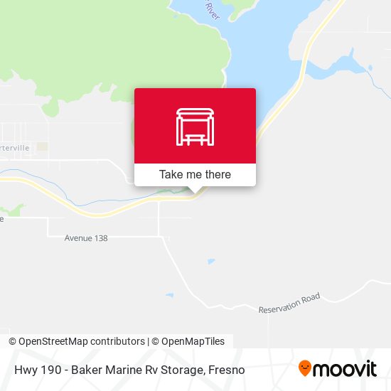 Hwy 190 - Baker Marine Rv Storage map