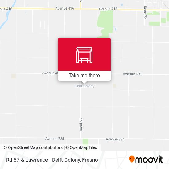 Rd 57 & Lawrence - Delft Colony map