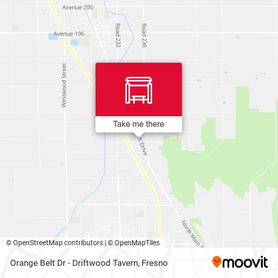 Mapa de Orange Belt Dr - Driftwood Tavern