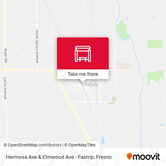 Mapa de Hermosa Ave & Elmwood Ave - Fastrip