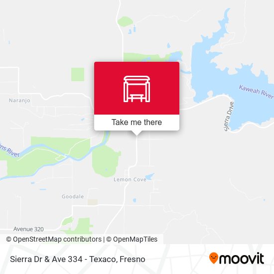 Mapa de Sierra Dr & Ave 334 - Texaco